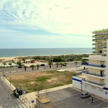 T1 Com Vista Mar Na Praia De Monte Gordo Exterior photo